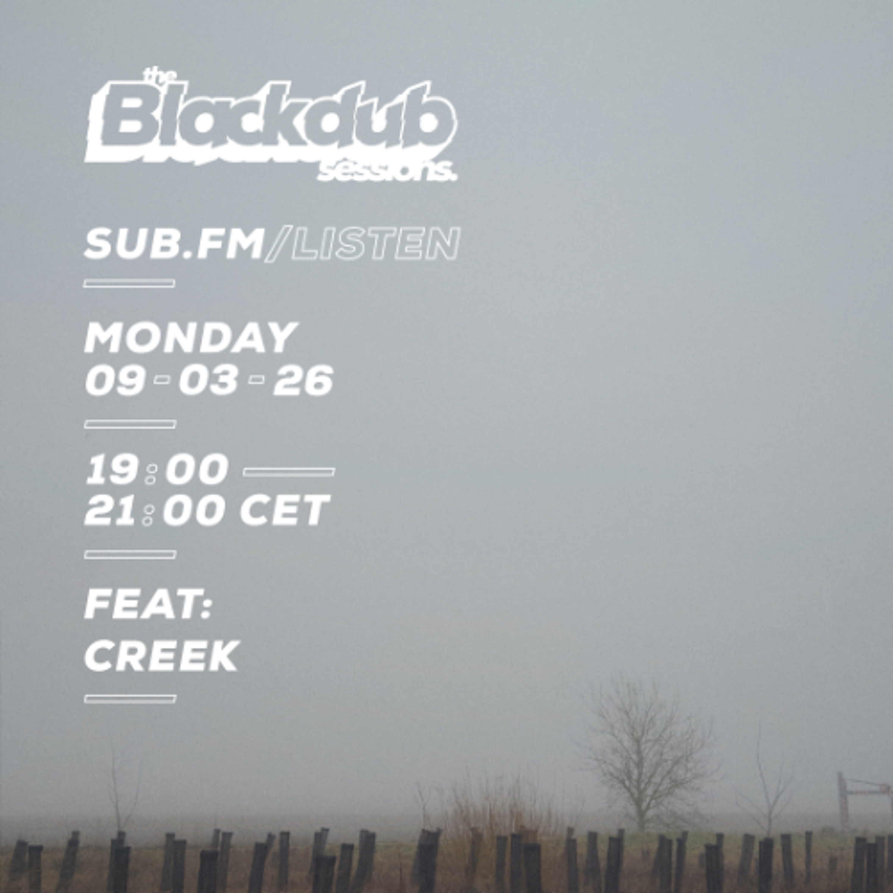 Arkah The Blackdub Sessions feat Creek - 09 Mar 2026 episode artwork