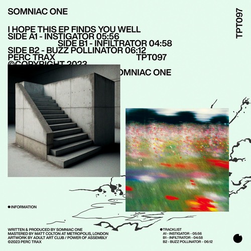 Somniac One - Infiltrator (Perc Trax)