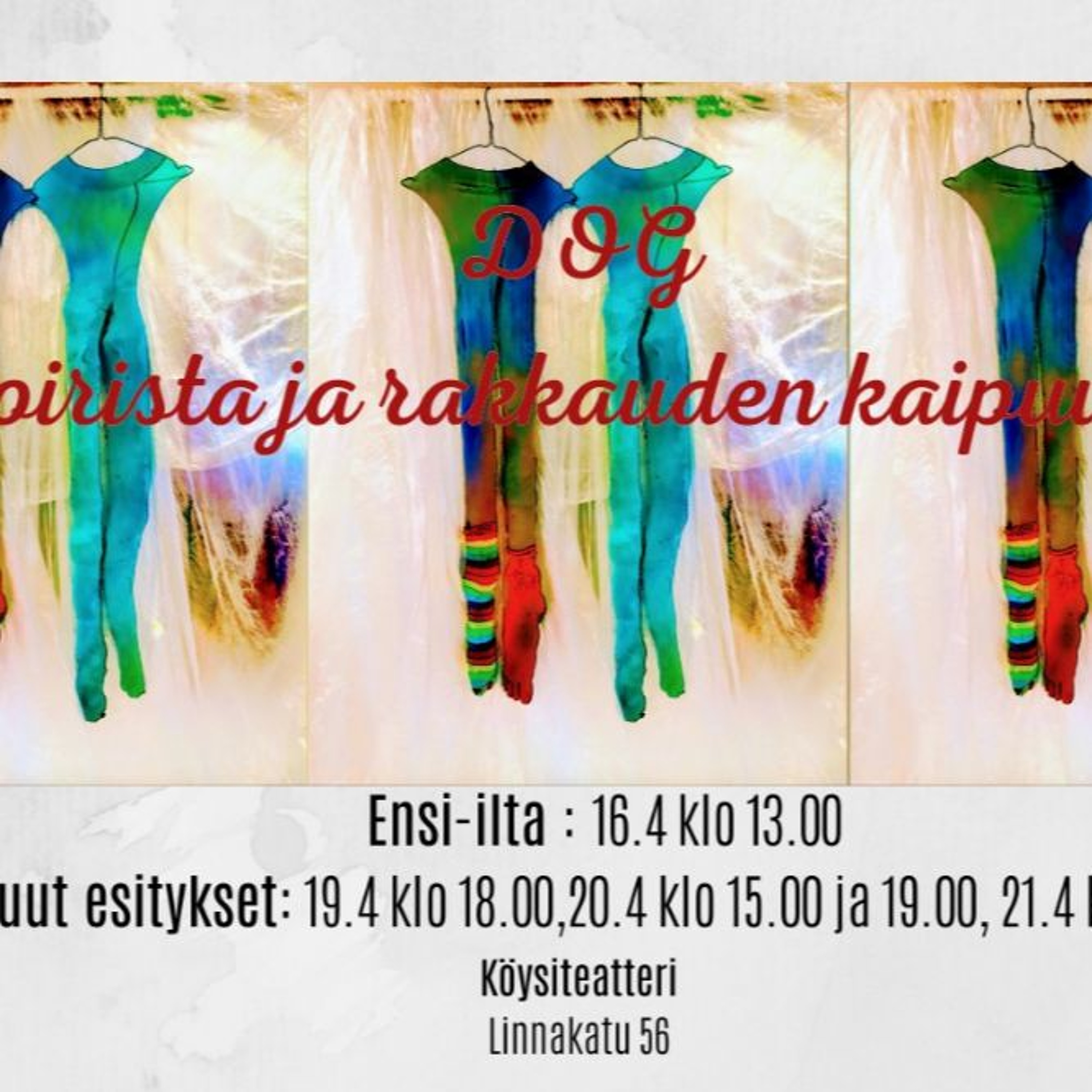 Iltapesu: Taideakatemian Köysiteatterissa koiria ja rakkauden kaipuuta episode artwork
