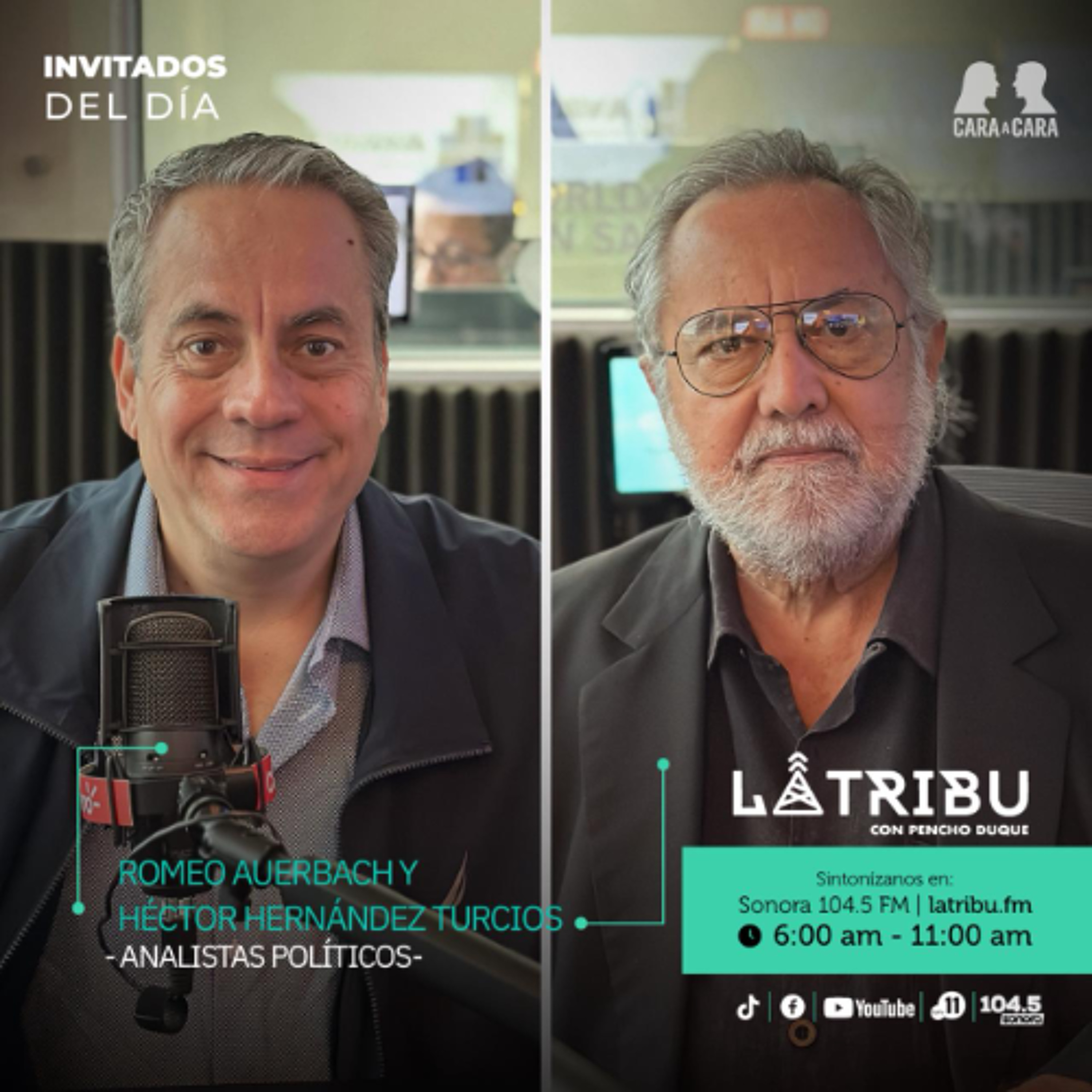 Romeo Auerbach y Héctor Hernández Turcios - Analistas Políticos