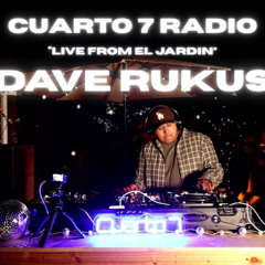 Live from El Jardin - Dave Rukus (New Soul, and R&B Classics) 5-23-25