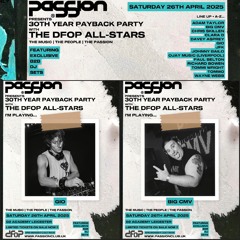 GIO & BIG CMV. Live at PaSSion, DFOP All Stars. 26.04.25