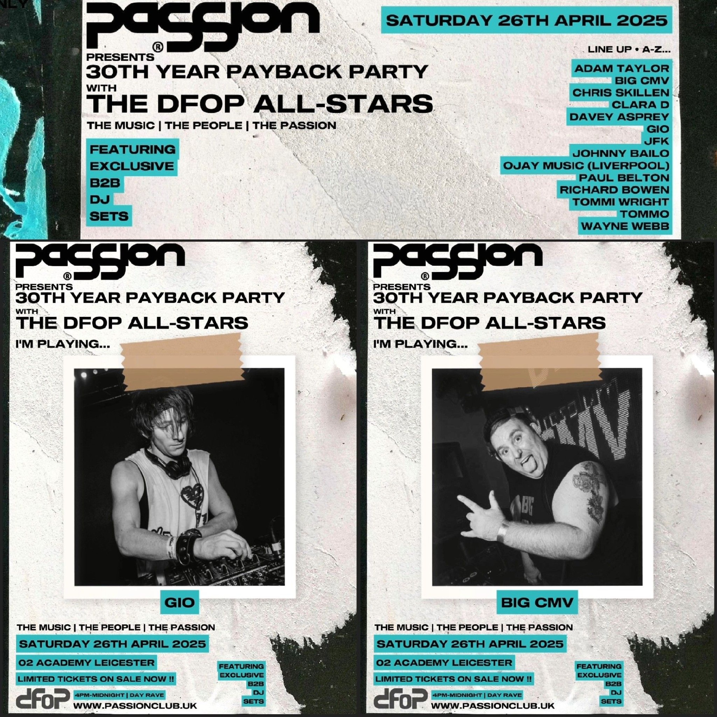GIO & BIG CMV. Live at PaSSion, DFOP All Stars. 26.04.25
