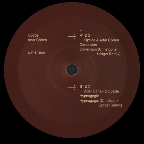 A1 Adar Cohen & Optide - Dimension