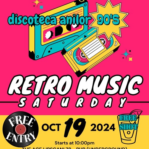 Retro music, power by Escape DJ rec. 19 oct 2024