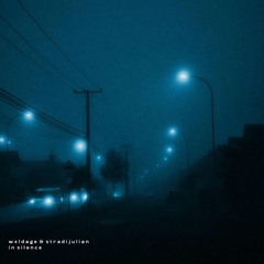 in silence