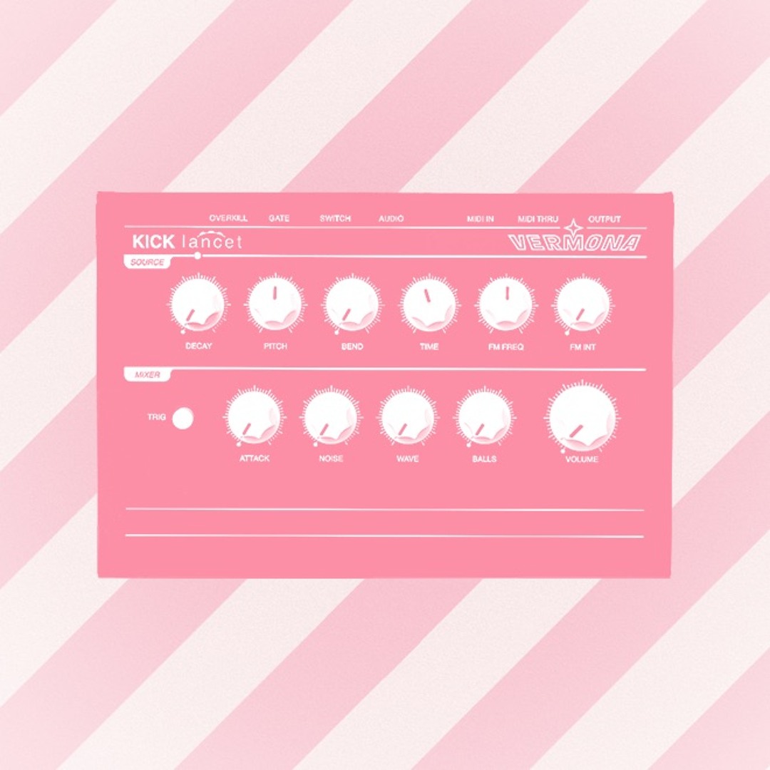 Vermona Kick Lancet 極太 キック ドラム Drum kick Vermona Kick Lancet – United States