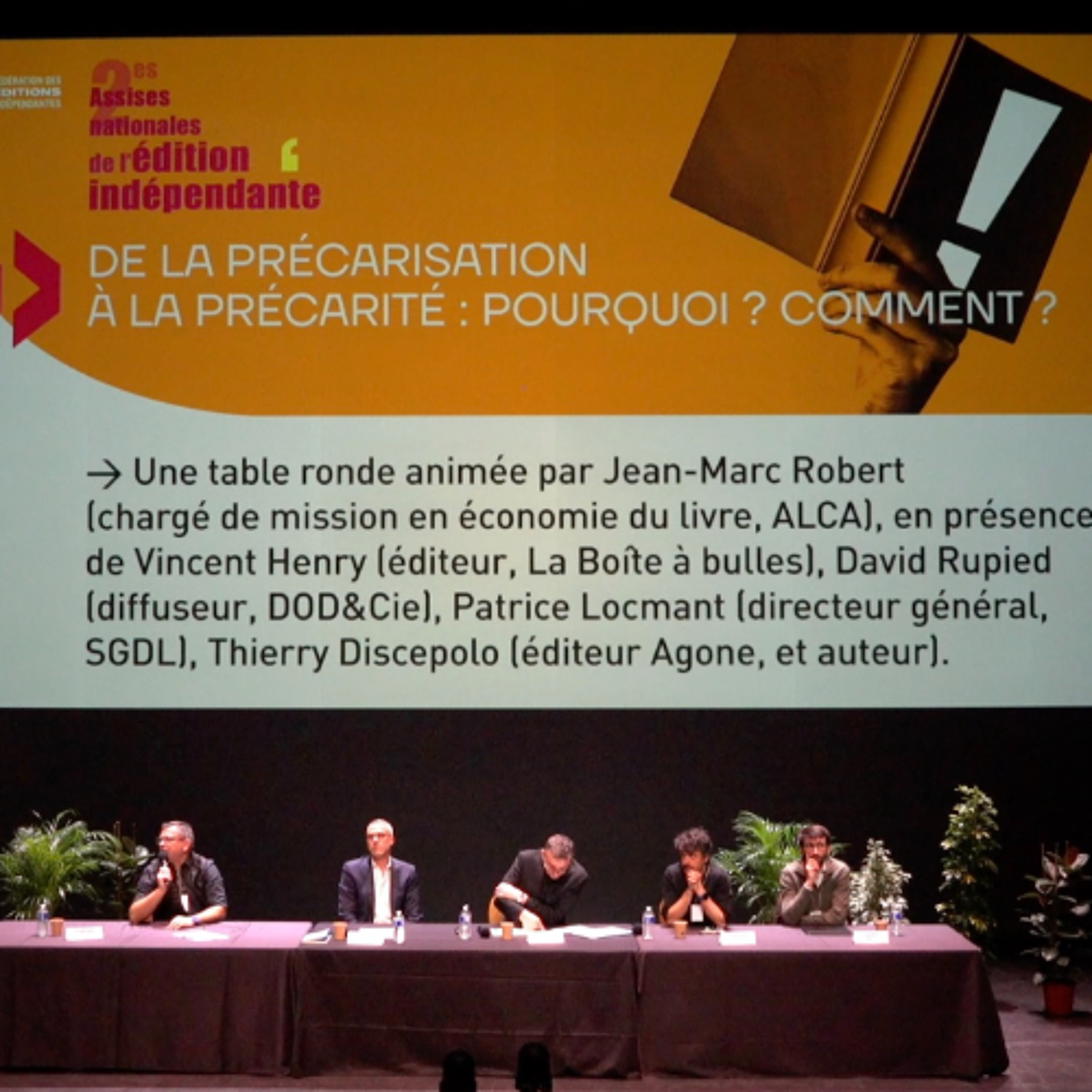 Editeurs indépendants : de la précarisation à la précarité episode artwork