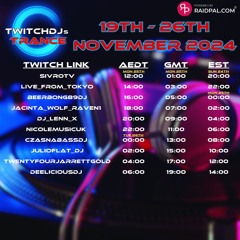 Live @ Twitch.tv/SivroTV - 11/24/2024 [Twitch DJs Trance Raid Train]