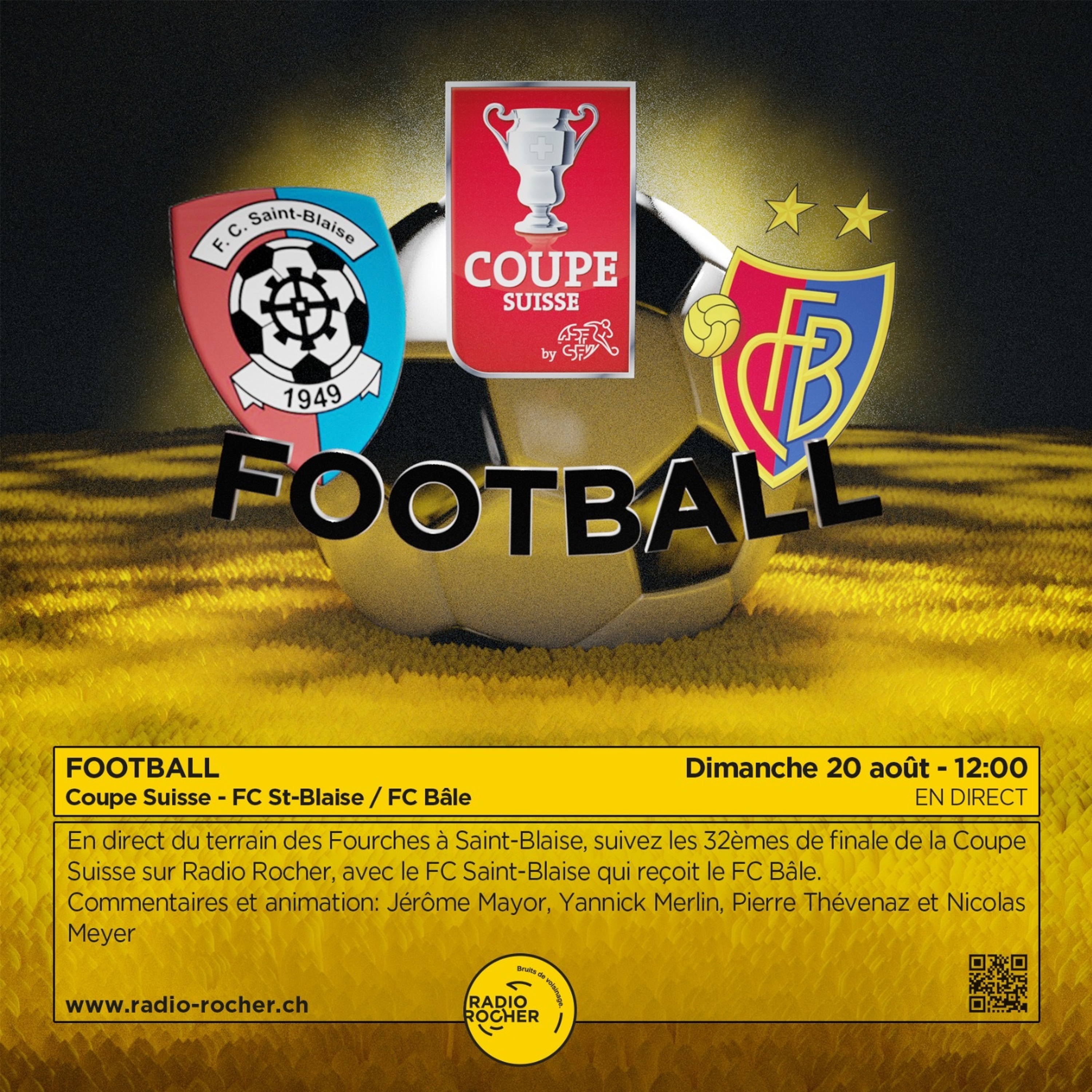 20.08.2023-Coupe Suisse: FC St-Blaise/FC Bâle episode artwork