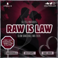 DJ TEEJ PRESENTS: RAW IS LAW 🫦 SLOW DANCEHALL MIX 😈🔥  (MAR - 2026 (EXPLICIT)🔥 [TRACKLIST BELOW]