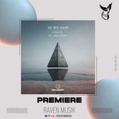PREMIERE: As We Said - Digital Dawn (Original Mix) [Terranova]