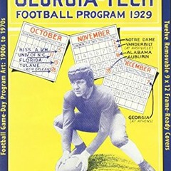 DOWNLOAD KINDLE 📚 Vintage Georgia Tech Yellow Jackets 2018 College Football Calendar