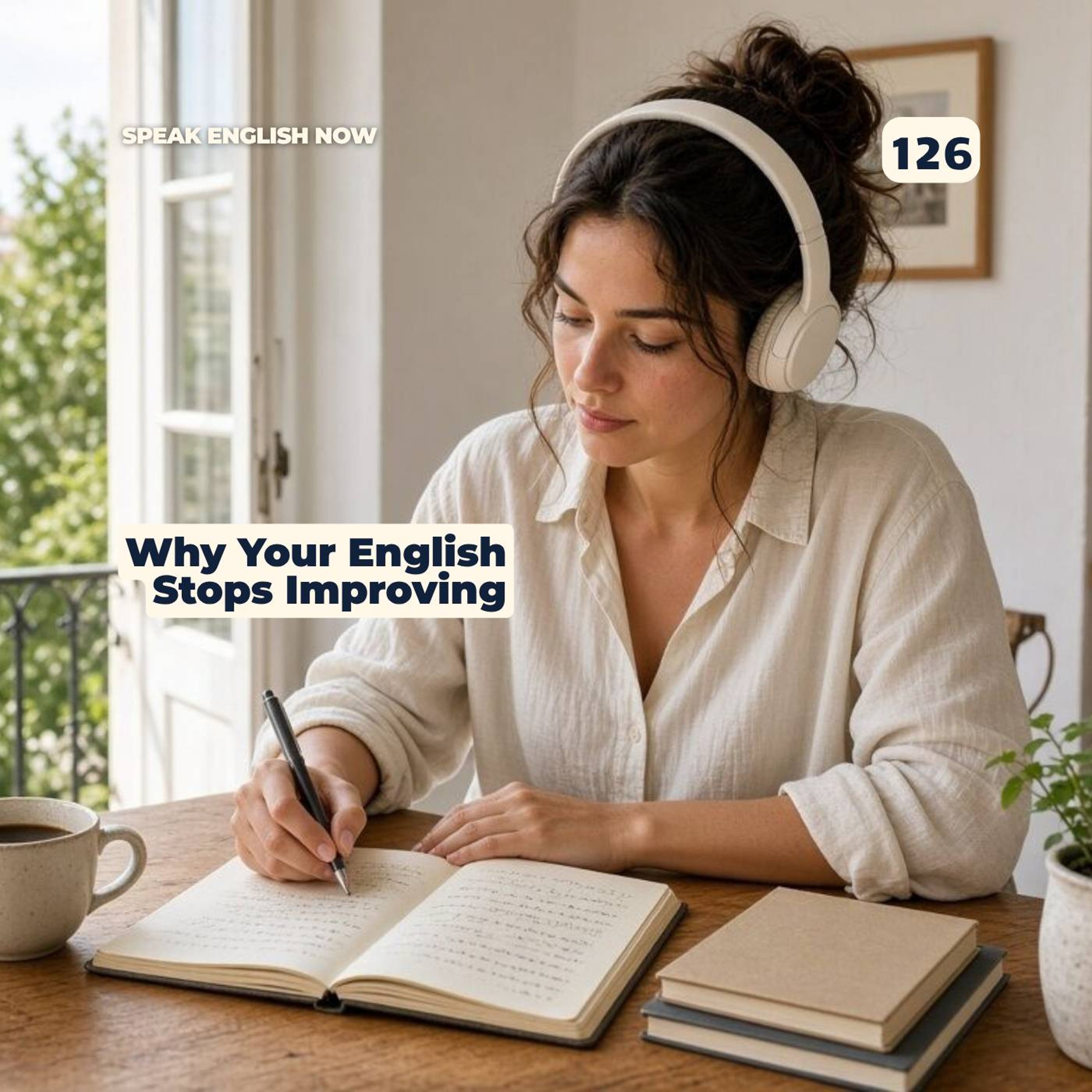 #126 Did you stop improving your English? episode artwork