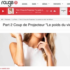 Interview Le poid du vide Rouge fm part.2