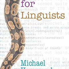 [View] PDF 🎯 Python for Linguists by Michael Hammond EPUB KINDLE PDF EBOOK