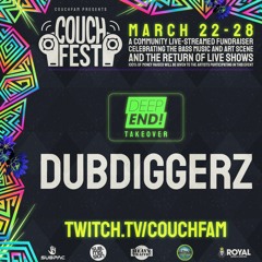 DubDiggerz // CouchFest 2021: a Bass Music and Art Community Fundraiser