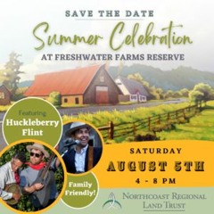 Benefit Concert For NCRLT Saturday At Freshwater Farms Reserve