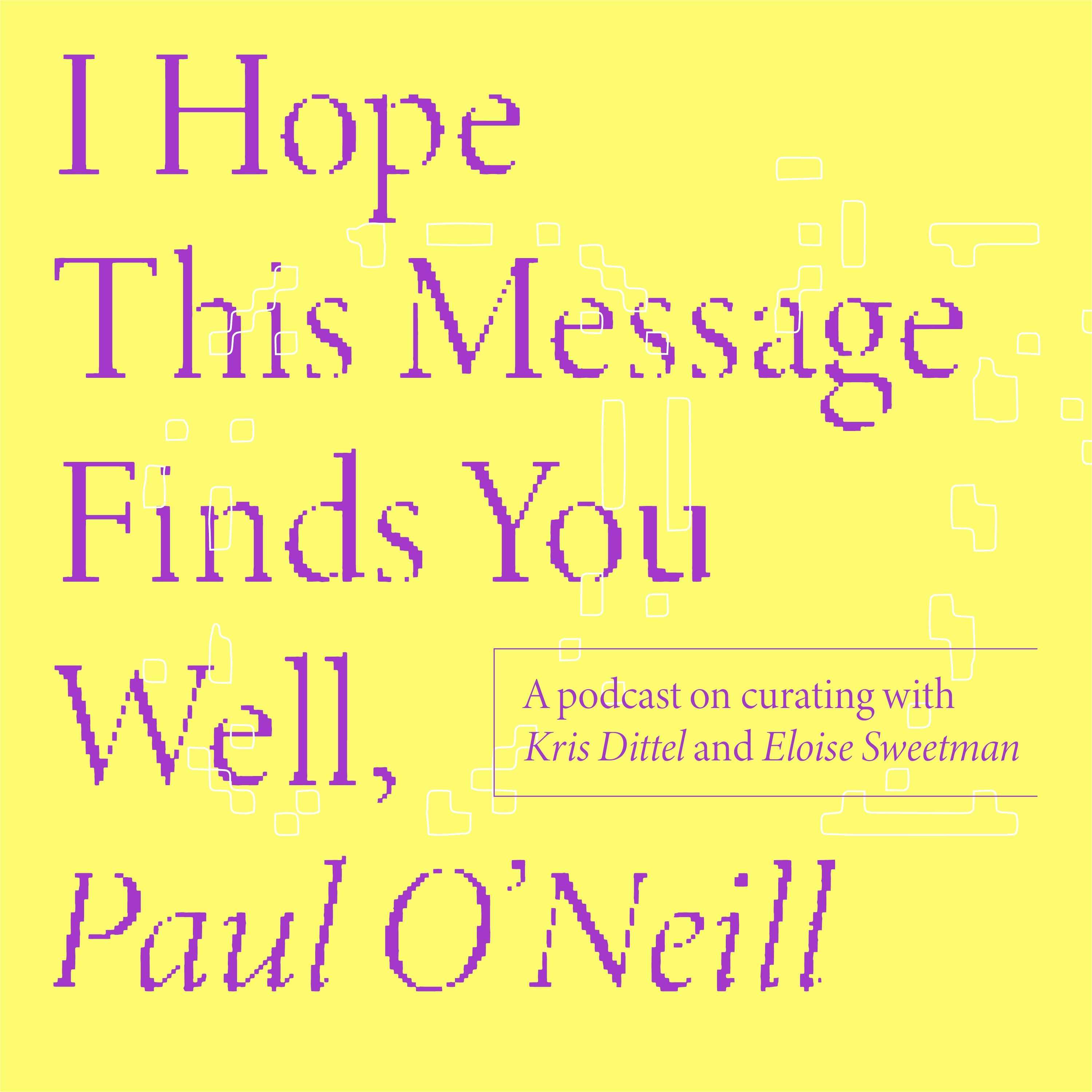 I Hope This Message Finds You Well