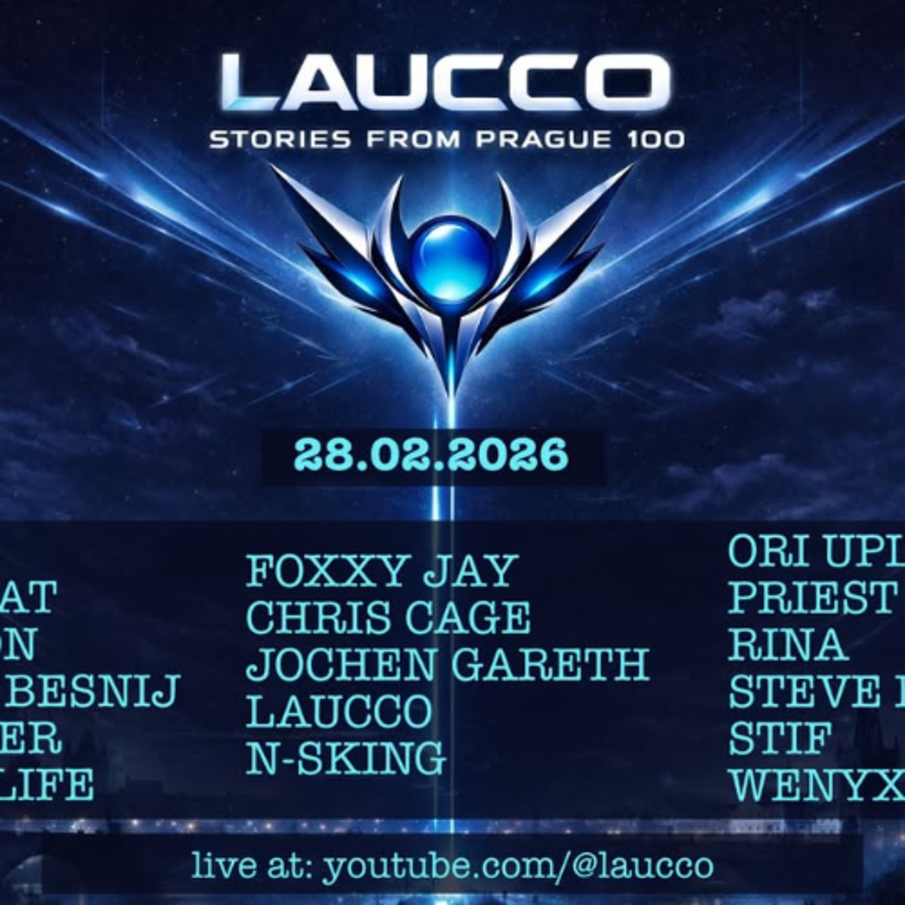 Dennis Besnij pres. Guestmix for Laucco Stories from Prague #100 episode artwork