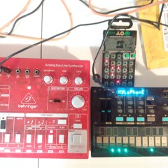 Korg Volca Fm 2, Behringer Td-3, TE Po-12 - Hip Hop Beat