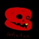 on (AfterG.O.R.E. Fan Song) red skeleton.