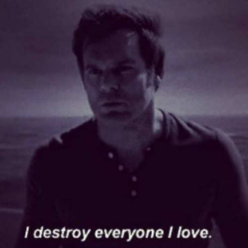 ''I wonder if Rita is looking at the same moon'' Dexter