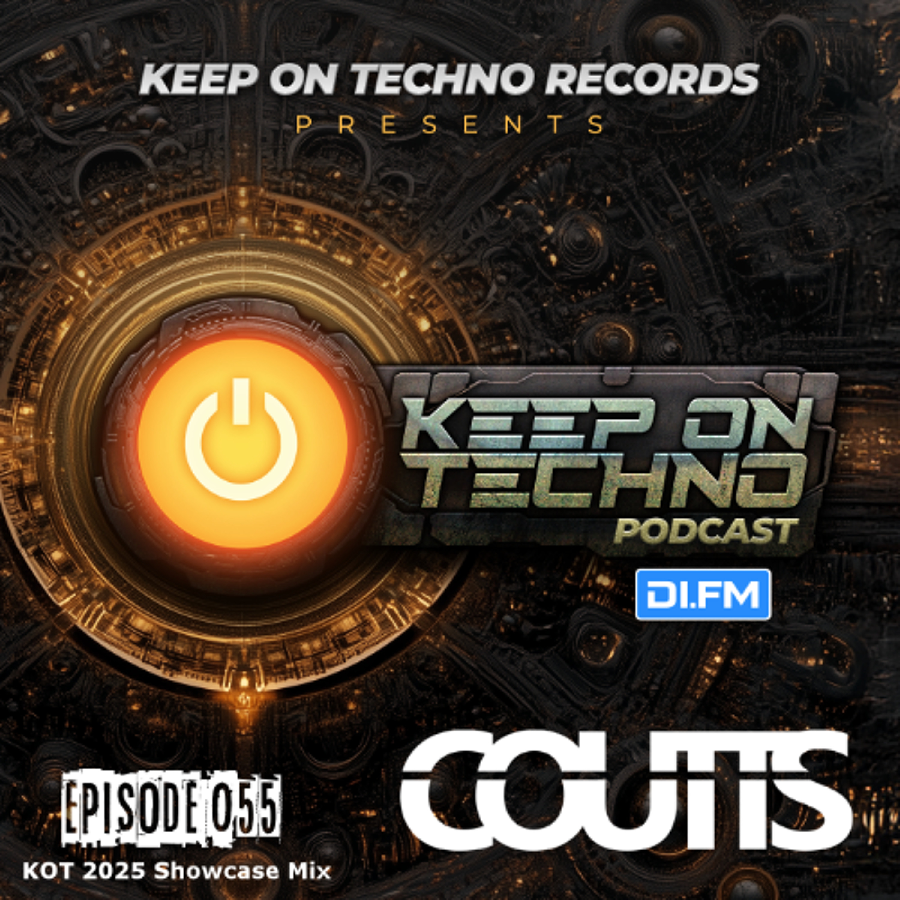 Keep On Techno Podcast 055 - Coutts episode artwork