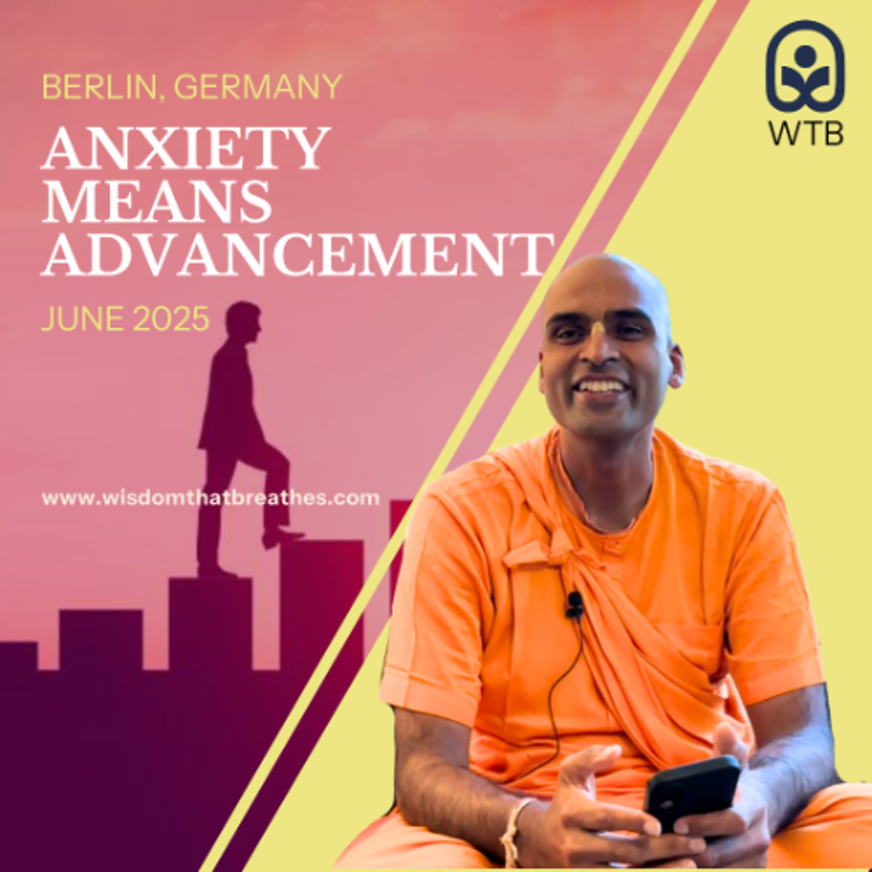 Anxiety Means Advancement | Berlin, Germany | Svayam Bhagavan Keshava Maharaja