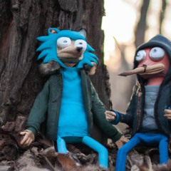 Theres Racoon shit everywhere (Feat. tusk, GreenMoonMelon)