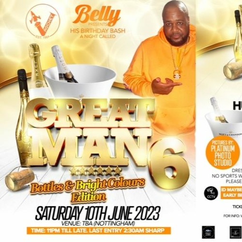 BELLY'S B DAY BASH, GREAT MAN 6 - 10 - 06 - 23