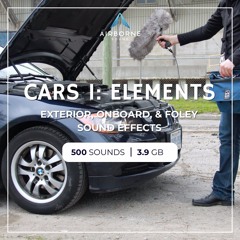 Car Sound Effects 1: Elements Preview Montage