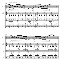 Pawel Strzelecki: String Quartet No. 1 (2001).