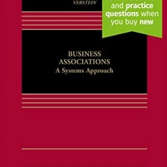[ACCESS] [KINDLE PDF EBOOK EPUB] Business Associations: A Systems Approach (Aspen Casebook)[Connecte