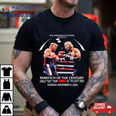 Official Trump Vs Biden Boxing Rematch Of The Century Shirt