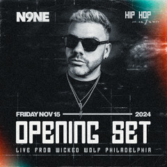 Live Opening Hip Hop Set (Wicked Wolf Philly 2024)