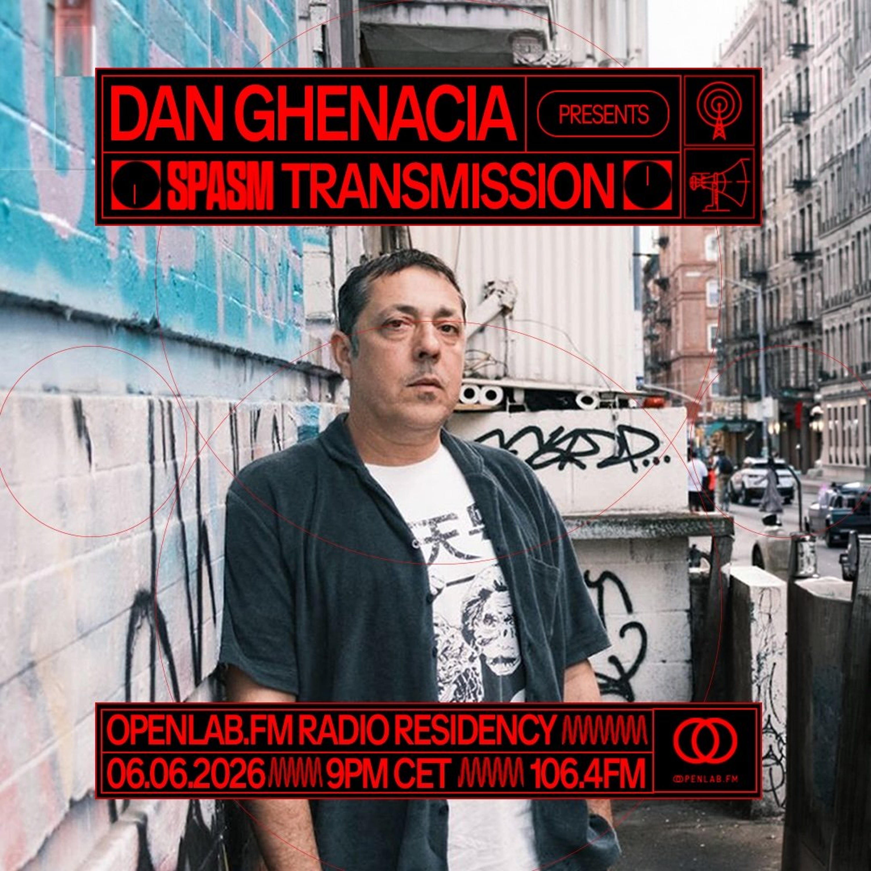 Spasm Transmission 01 – Dan Ghenacia episode artwork