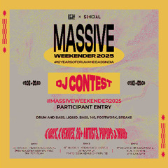#MassiveWeekender2025 DJ Contest - NACHiX