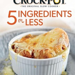 ✔Kindle⚡️ Crockpot 5 Ingredients or Less Cookbook