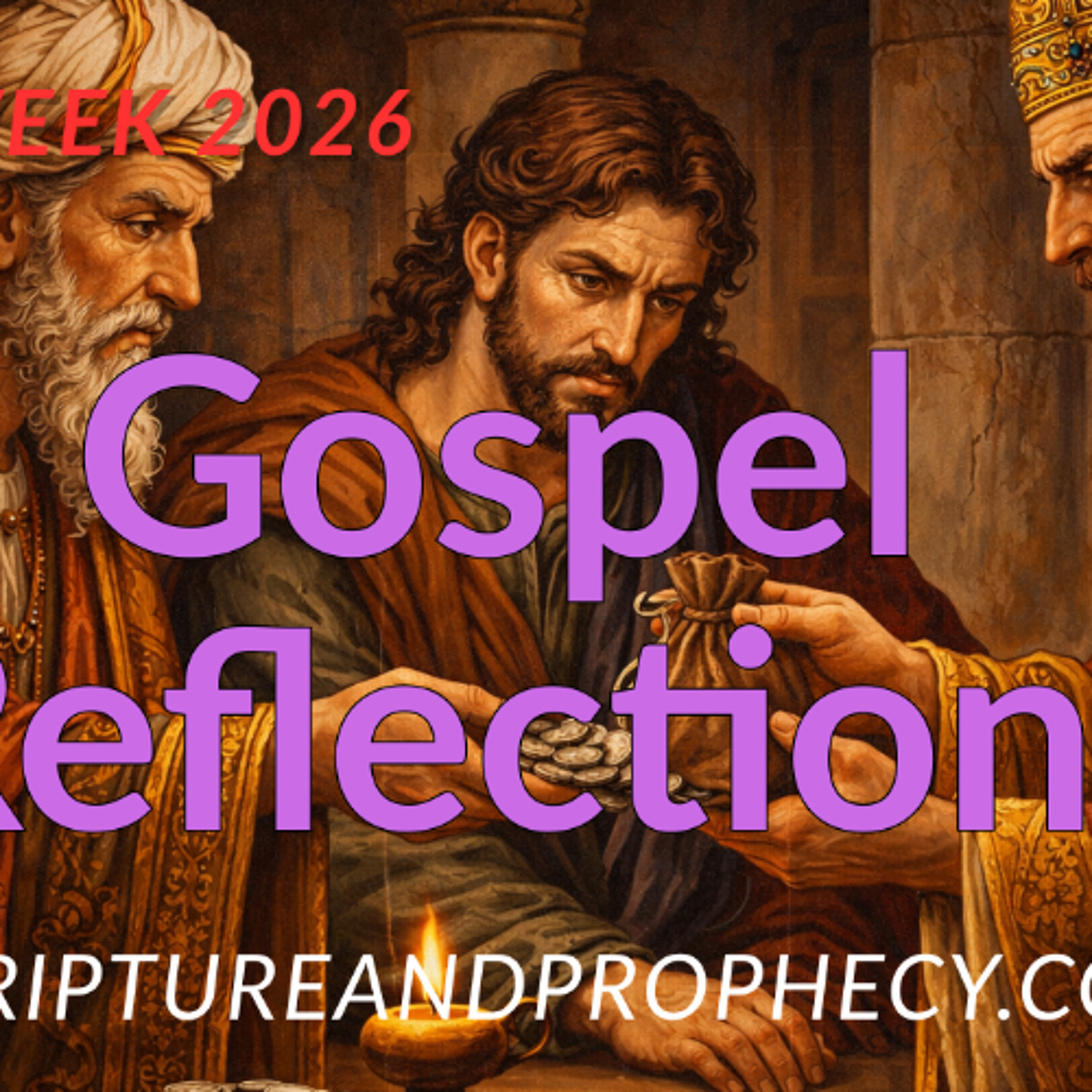 The Treachery of Judas Foretold - Wednesday of Holy Week 2026