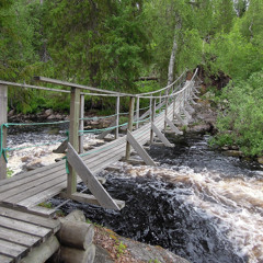 There’s a bridge across the river