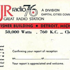 WJR Detroit 760 Jay Roberts June 10 1986