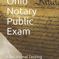 Read EBOOK 📃 Ohio Notary Public Exam by  Educational Testing Group [EBOOK EPUB KINDL