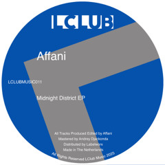 Premiere : Affani - Air Race (LCLUBMUSIC011)