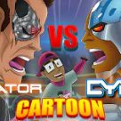 cyborg Vs terminator  cartoon beatbox battles (instant start)
