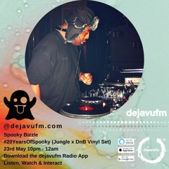 Deja Vu FM 23/5/22 (Jungle & DnB Vinyl Set)