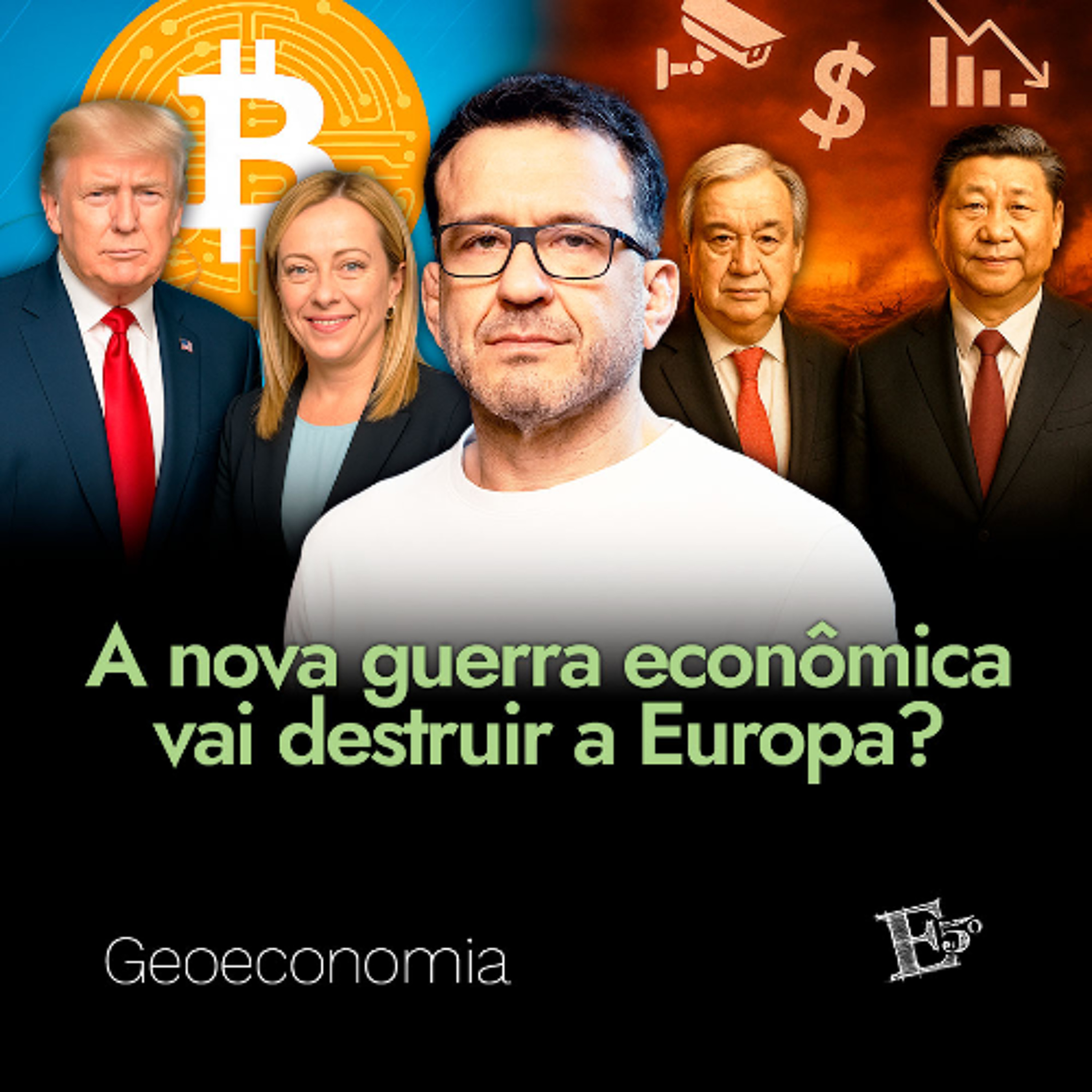 A Nova Guerra Econômica Vai DESTRUIR a Europa? | GEOECONOMIA - Ep. 58 episode artwork