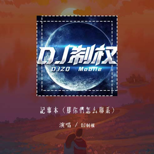 DJ制权 - 记事本 (那你们怎么联系)「爱的痛了痛的哭了 哭的累了」【動態歌詞/pīn yīn gē cí】#DJ制权 #记事本 #動態歌詞