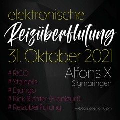 Rick Richter @ Elektronische Reizüberflutung, AlfonsX Sigmaringen - 31-10-2021