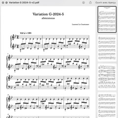 Variation G24-5b (albénizienne)
